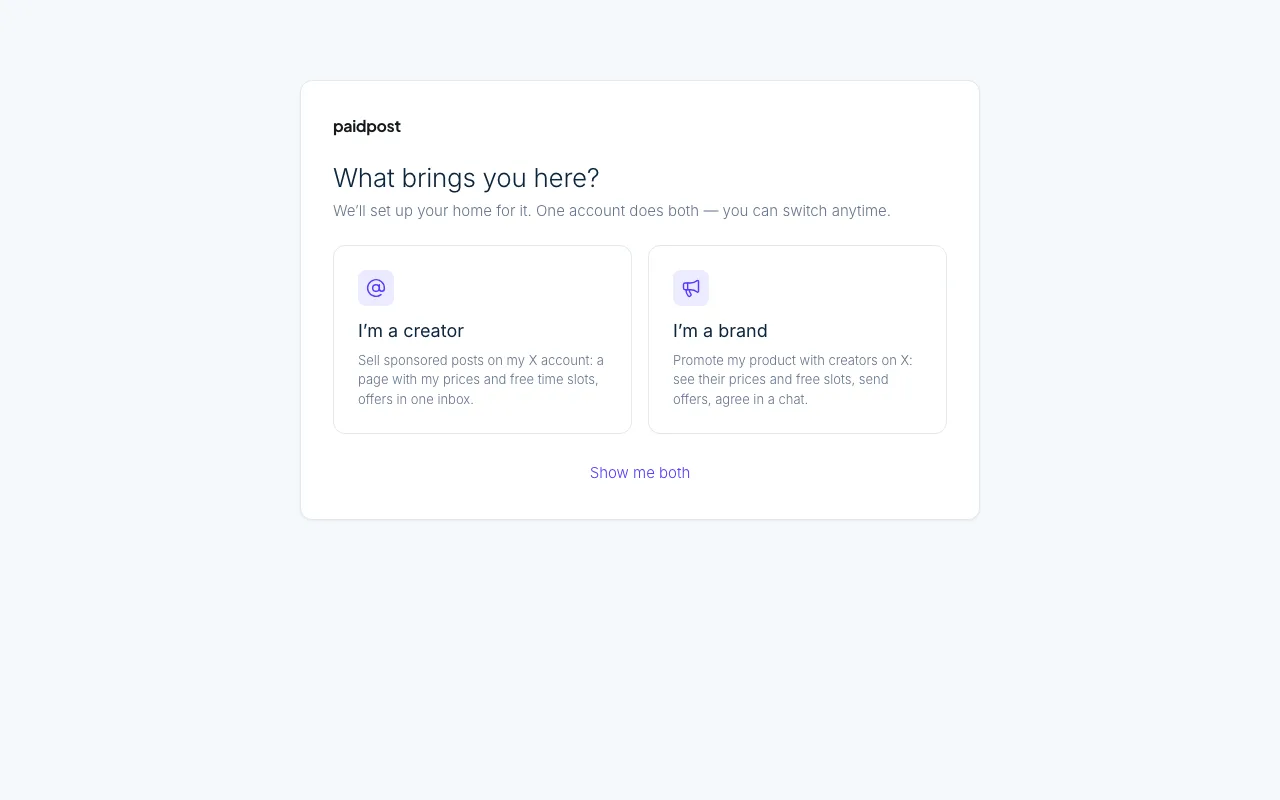What brings you here?